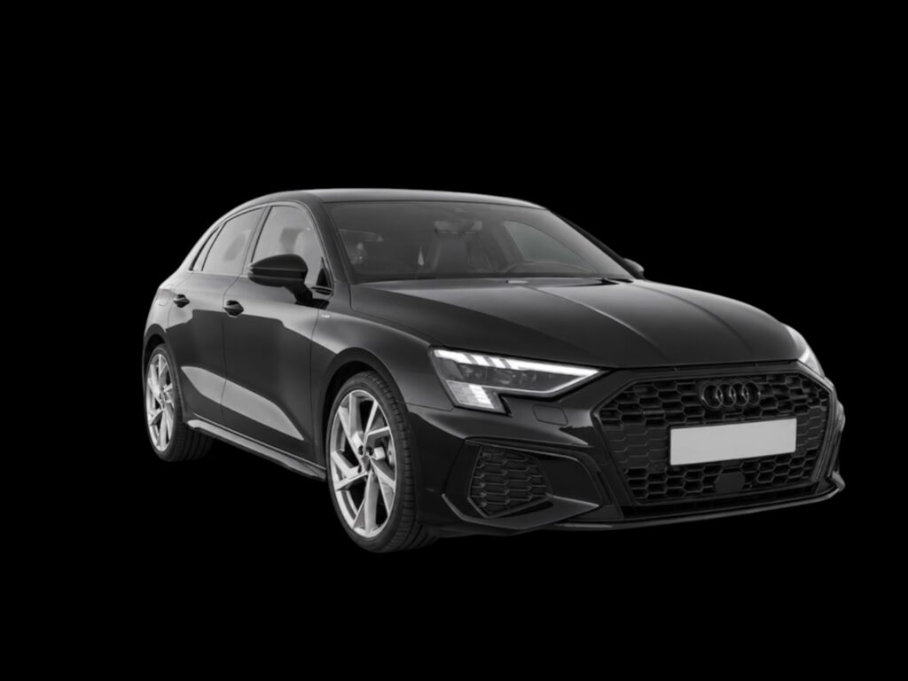 Audi A3 Sportback 40 TDI Quattro S-line edition Identity Black